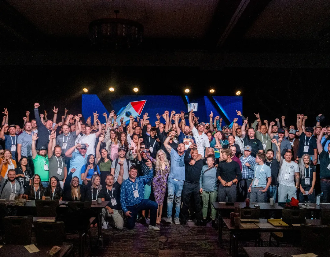 The Rocket Group community at a live event
