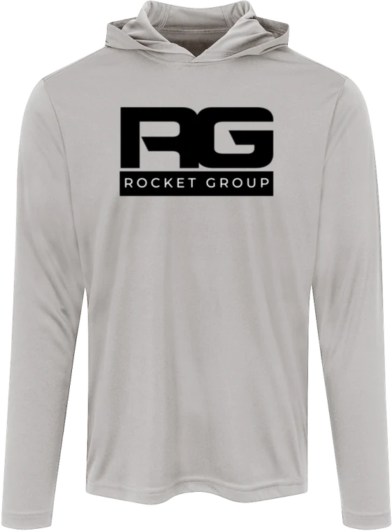 Rocket Group long sleeve hooded tee